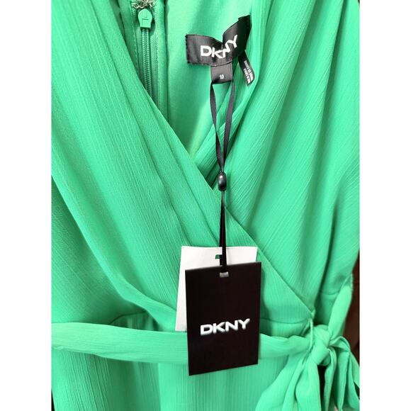 DKNY Green Midi Dress - Picture 4 of 6